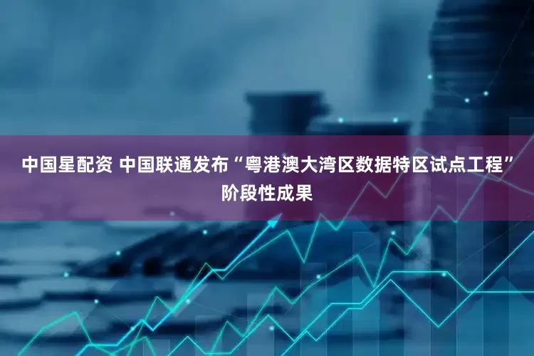 中国星配资 中国联通发布“粤港澳大湾区数据特区试点工程”阶段性成果
